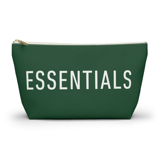 Essentials Accessory Pouch w T-bottom - green