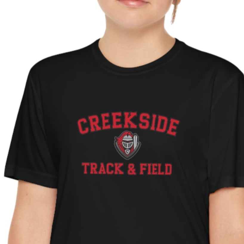 Creekside Track & Field Youth CUSTOM Moisture-Wicking Competitor Tee