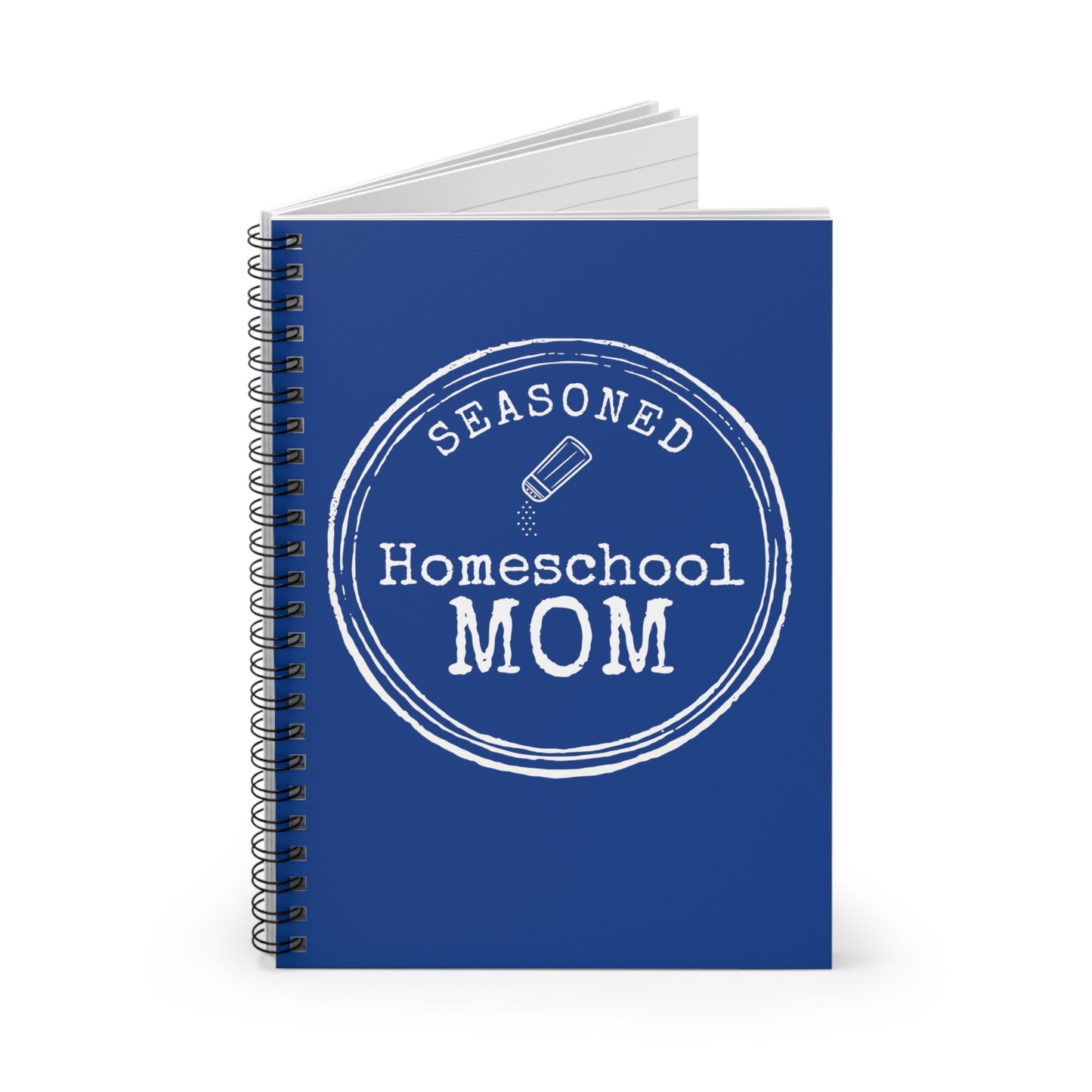 Seasoned Homeschool Mom Spiral Notebook - Ruled Line