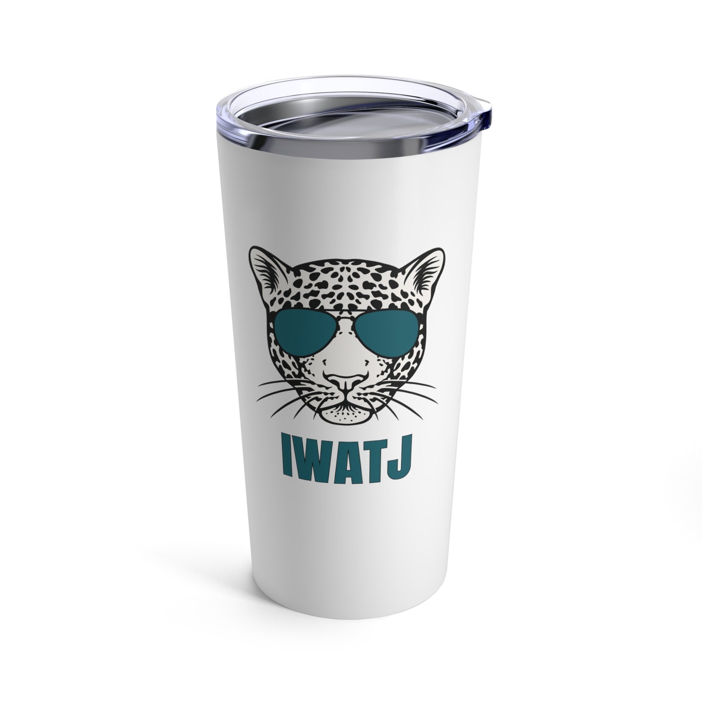 IWATJ Jags Teal Sunglasses Tumbler 20oz