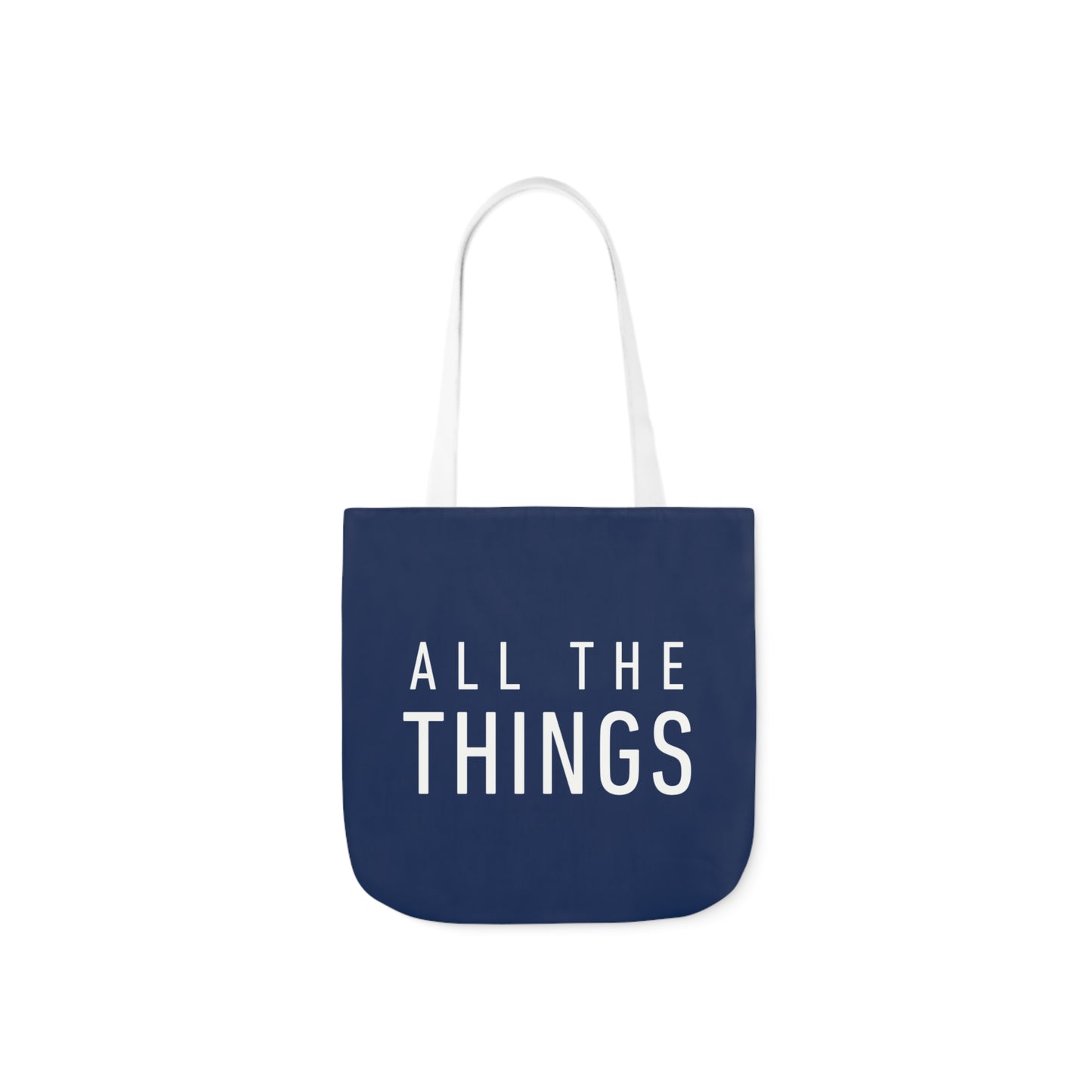 All The Things Polyester Canvas Tote Bag (AOP)