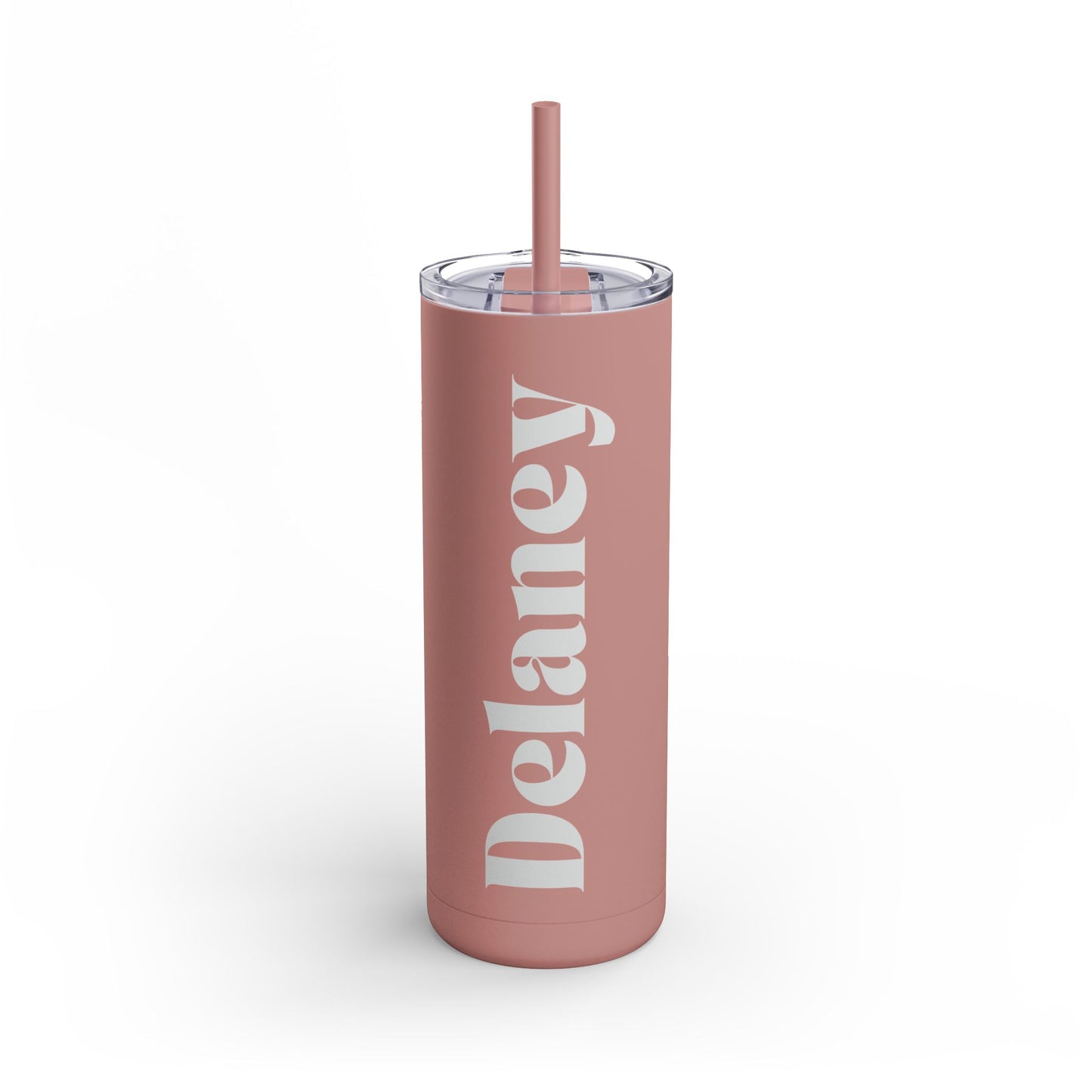 Personalized Skinny Matte Tumbler, 20oz