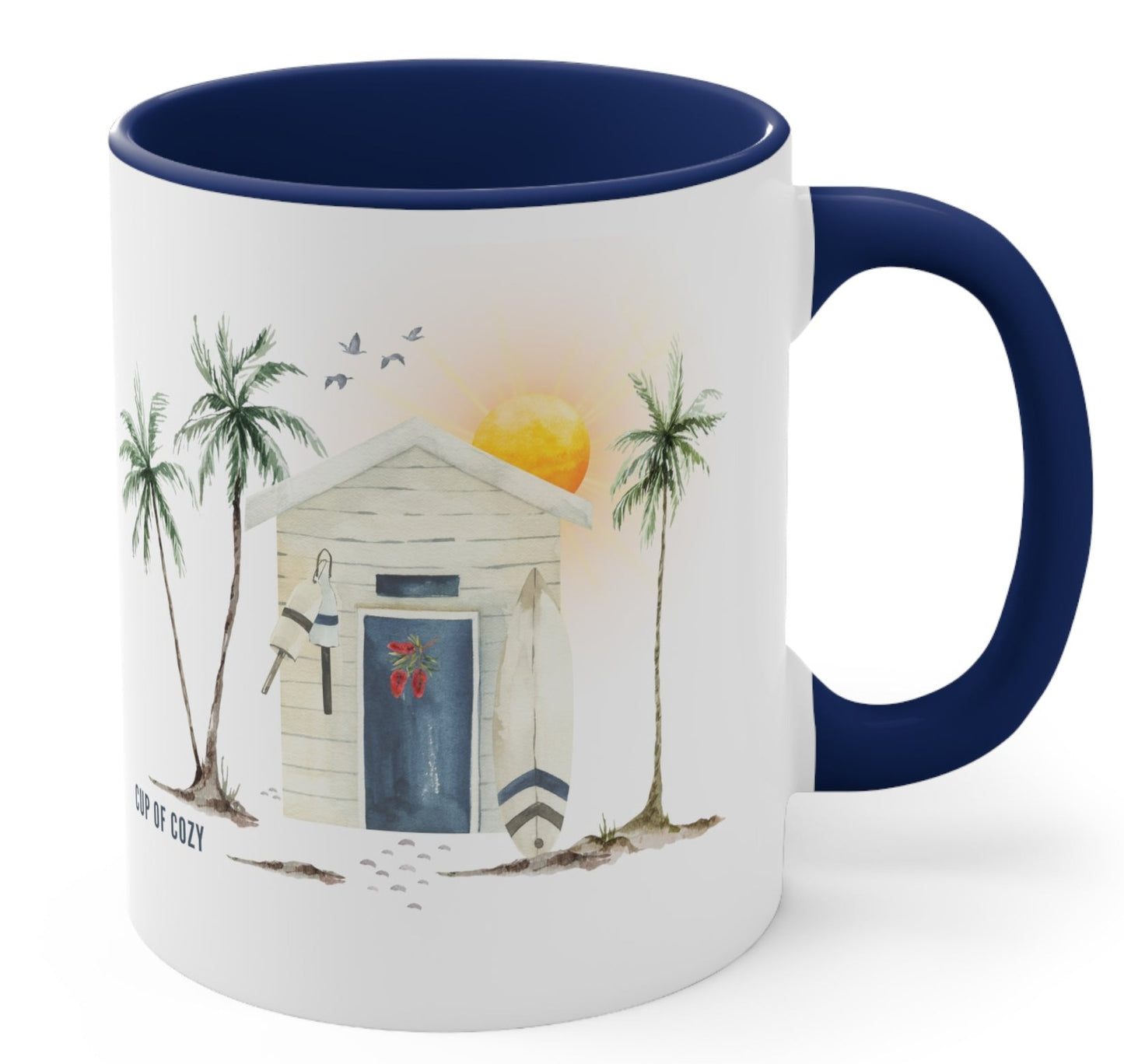 Cup of Cozy Beach Coffee Mug, 11oz