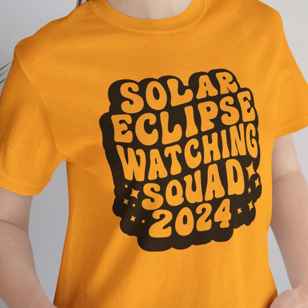 Solar Eclipse Watching Squad Unisex Jersey Short Sleeve Tee