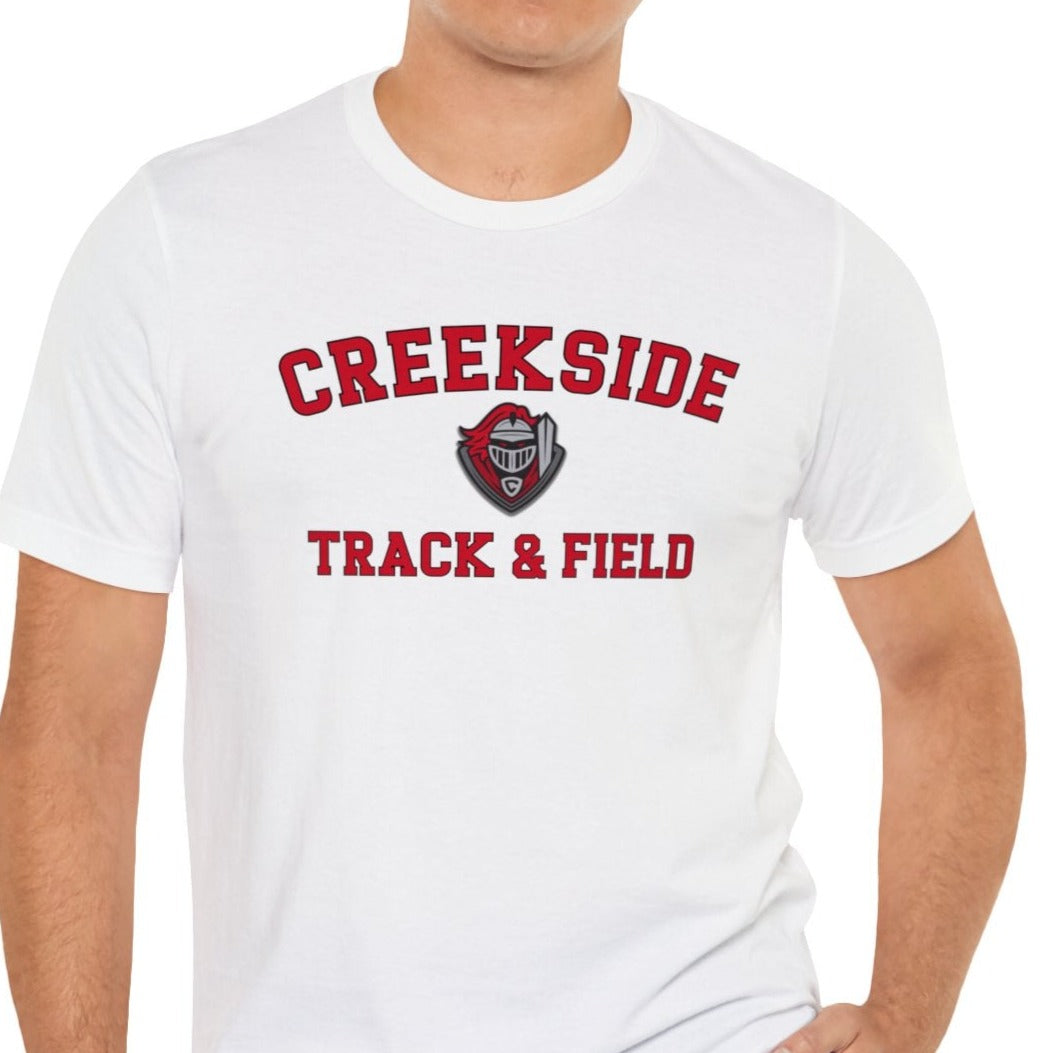 Creekside CUSTOM Track & Field Unisex Jersey Short Sleeve Tee