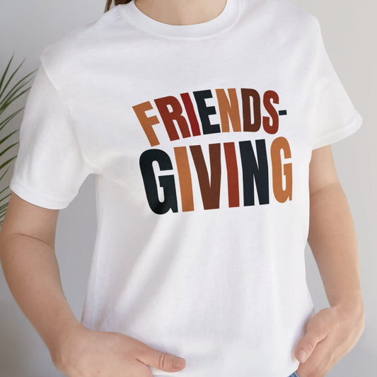 FRIENDS-GIVING Unisex Jersey Short Sleeve Tee