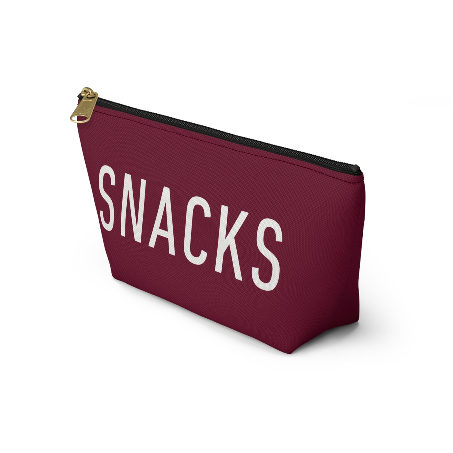 Snacks Accessory Pouch w T-bottom - berry