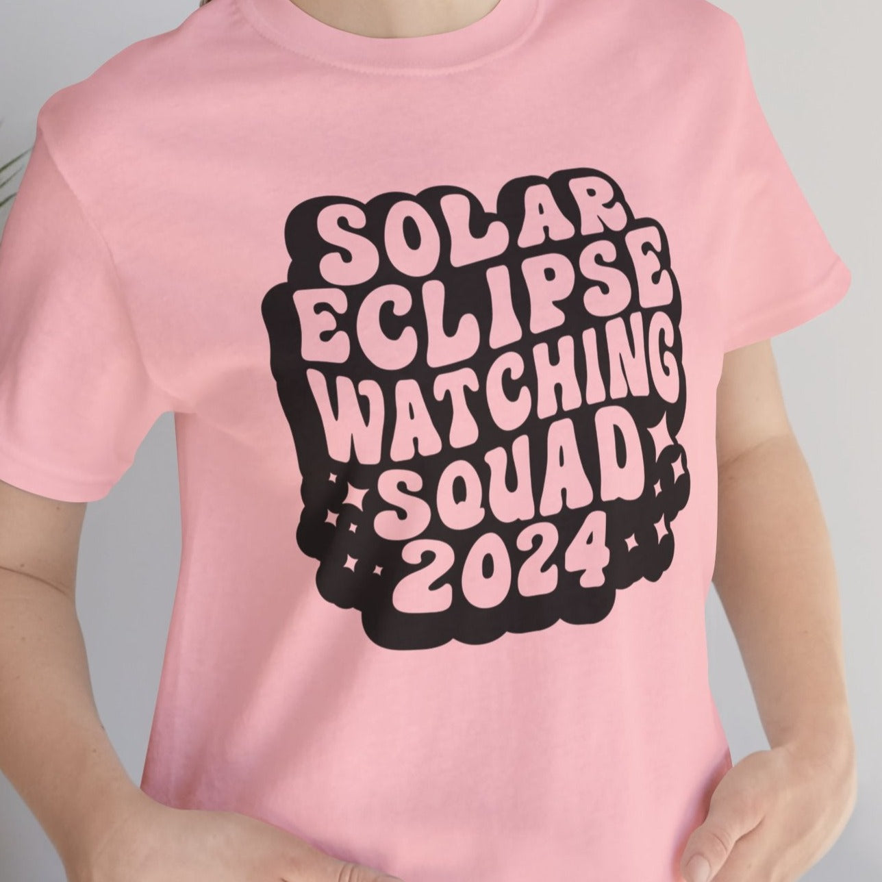 Solar Eclipse Watching Squad Unisex Jersey Short Sleeve Tee