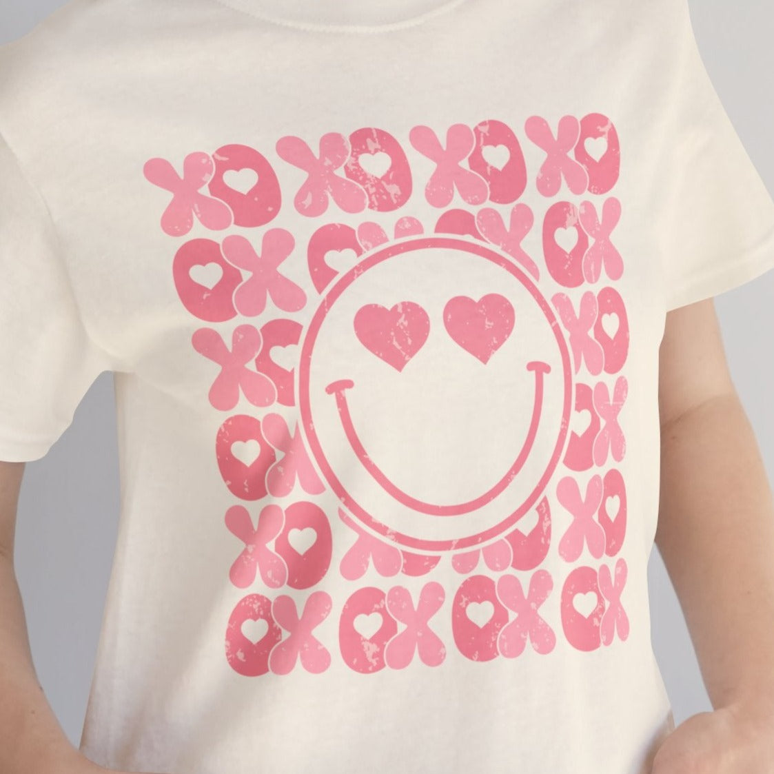 XOXO Smiley Unisex Jersey Short Sleeve Tee