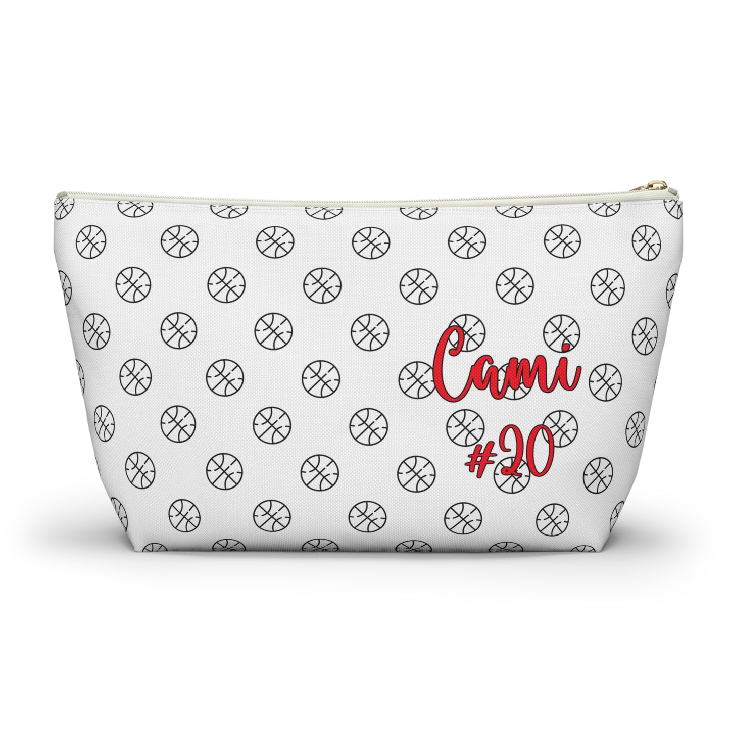 Custom Women's Basketball Accessory Pouch w T-bottom