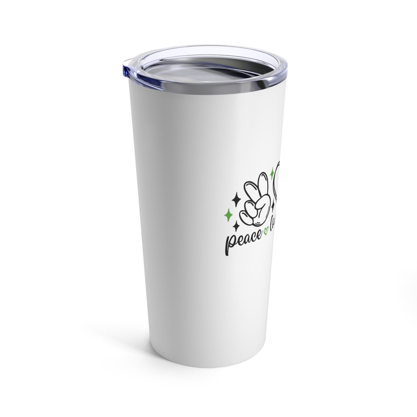 Peace, Love, Pickelball Tumbler 20oz