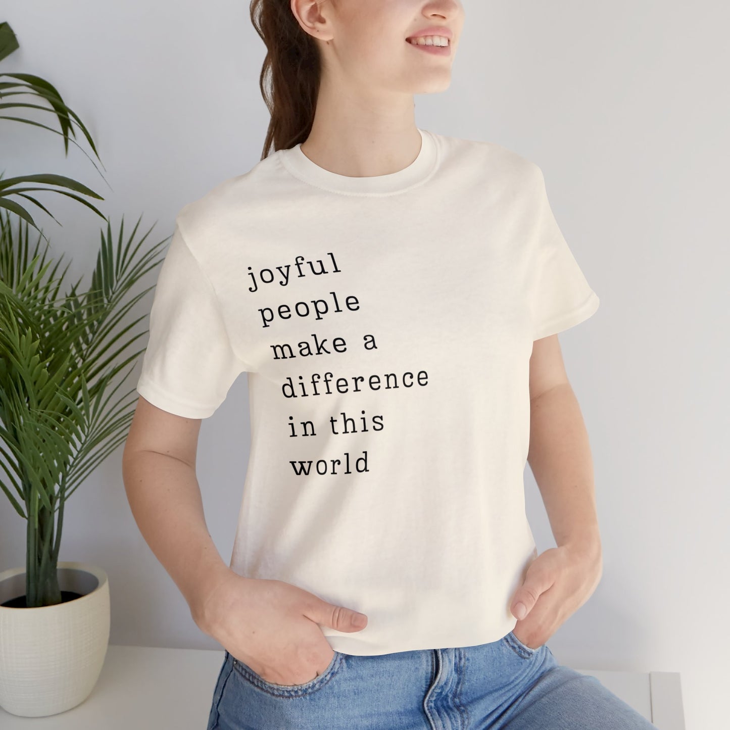 Joyful People Unisex Jersey Short Sleeve Tee