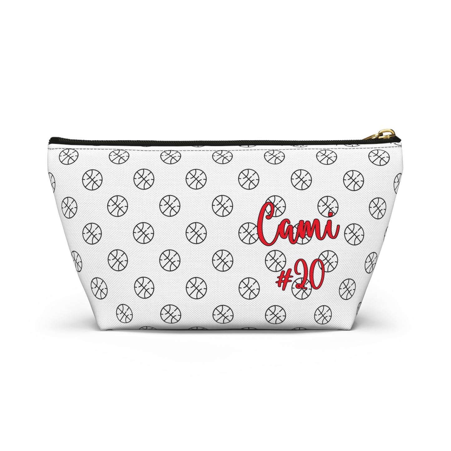 Custom Women's Basketball Accessory Pouch w T-bottom