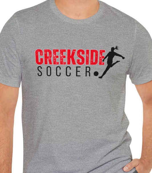 Custom Women's Soccer Unisex Jersey Short Sleeve Tee