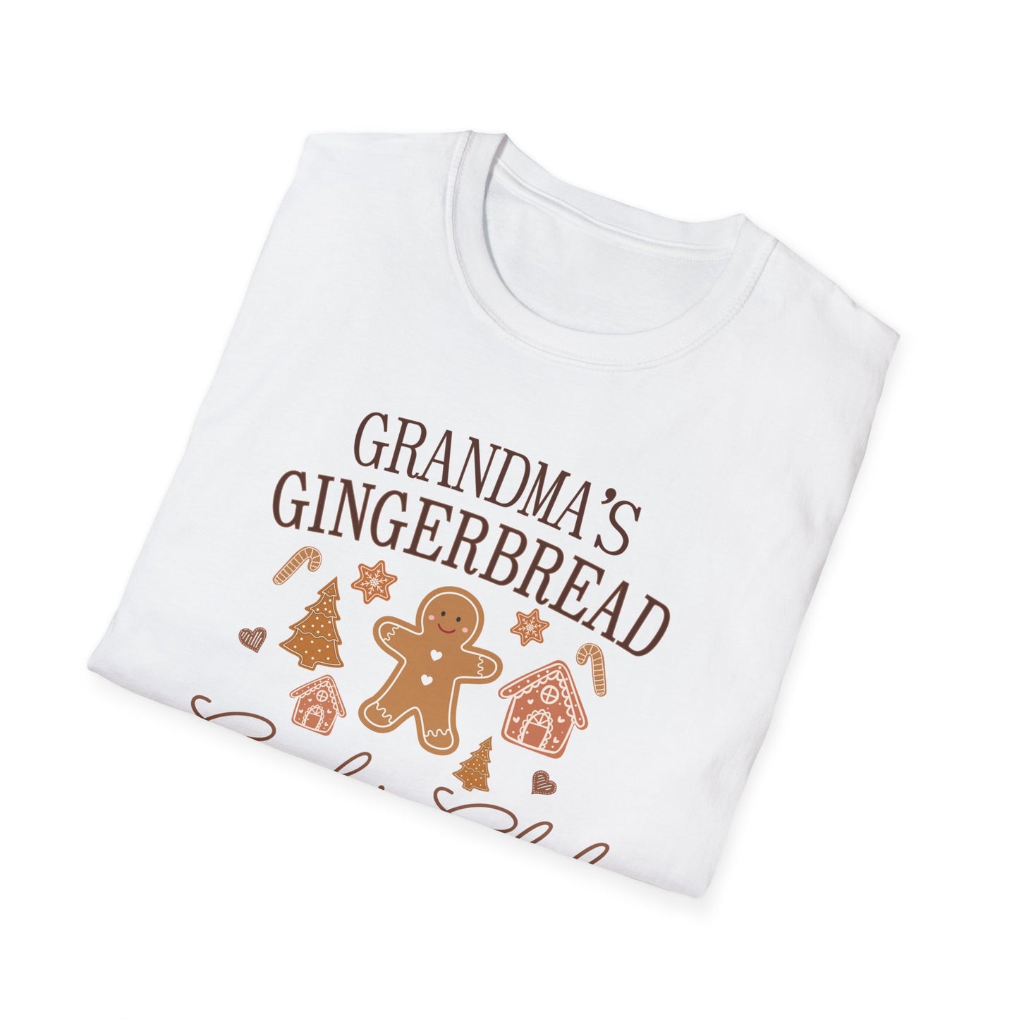 Grandma's Gingerbread Cookie Club - Unisex Softstyle T-Shirt