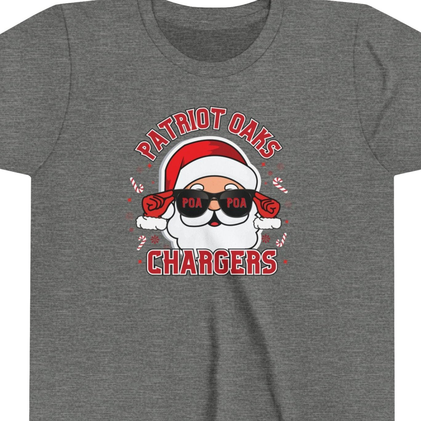 Youth Patriot Oaks Santa Tee