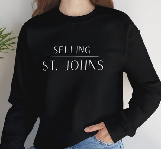 Selling St. Johns Unisex Heavy Blend™ Crewneck Sweatshirt