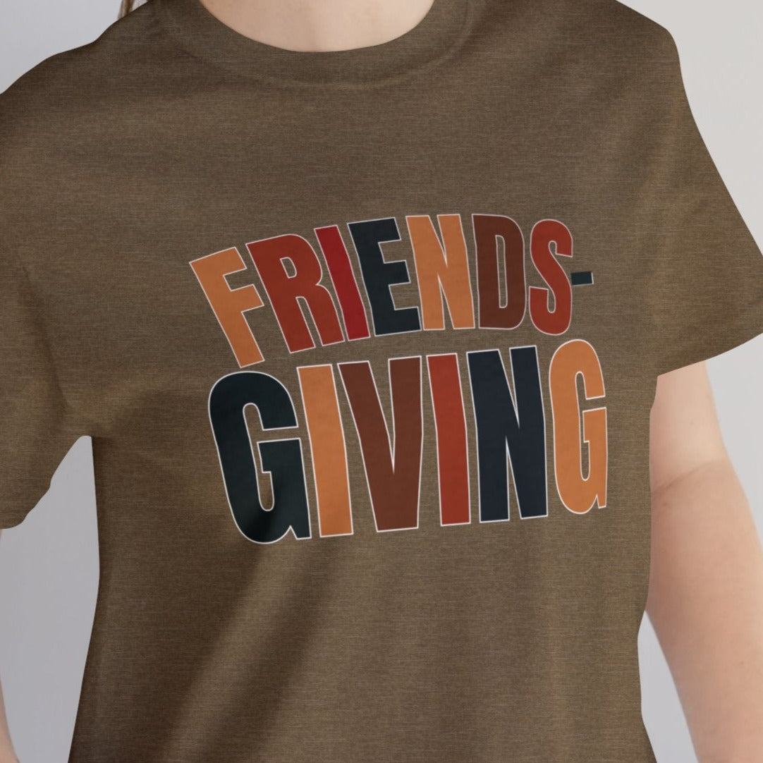 FRIENDS-GIVING Unisex Jersey Short Sleeve Tee