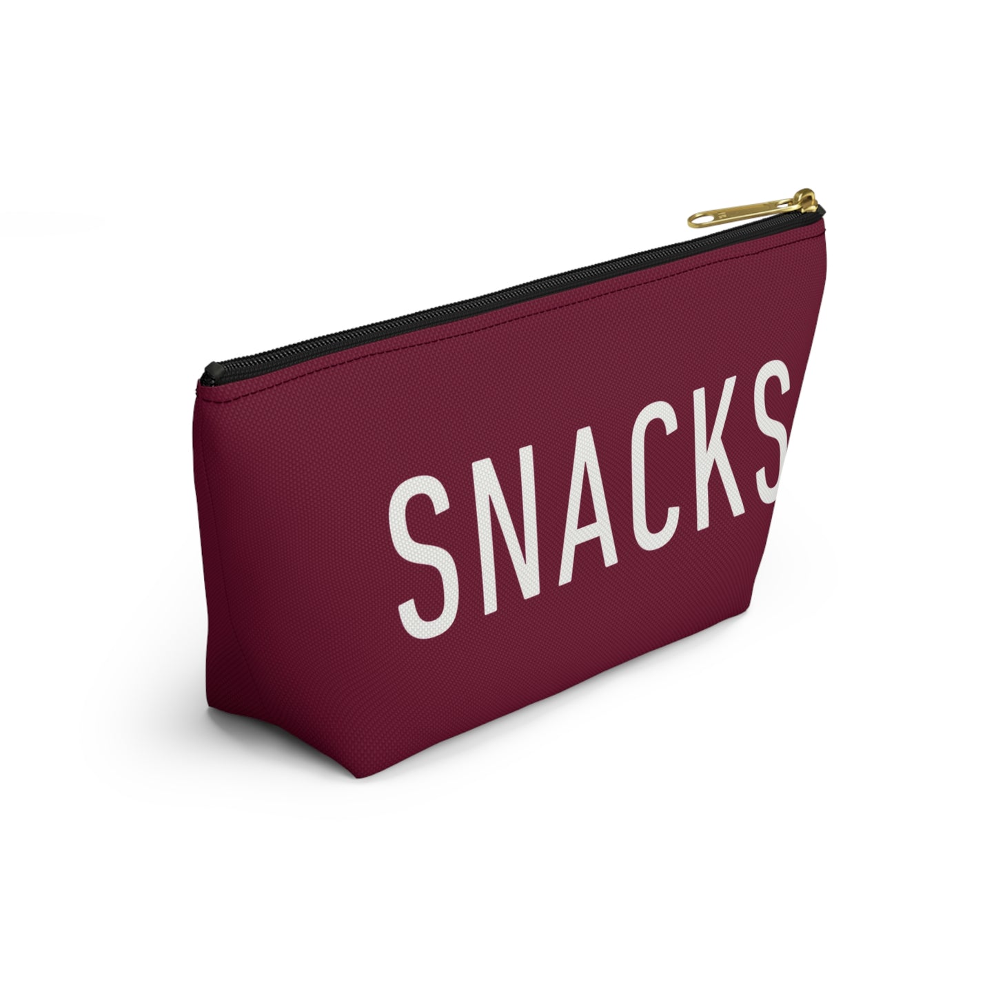 Snacks Accessory Pouch w T-bottom - berry