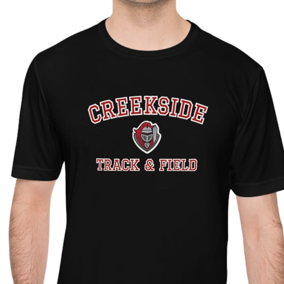 Creekside Track & Field Unisex Moisture Wicking Tee