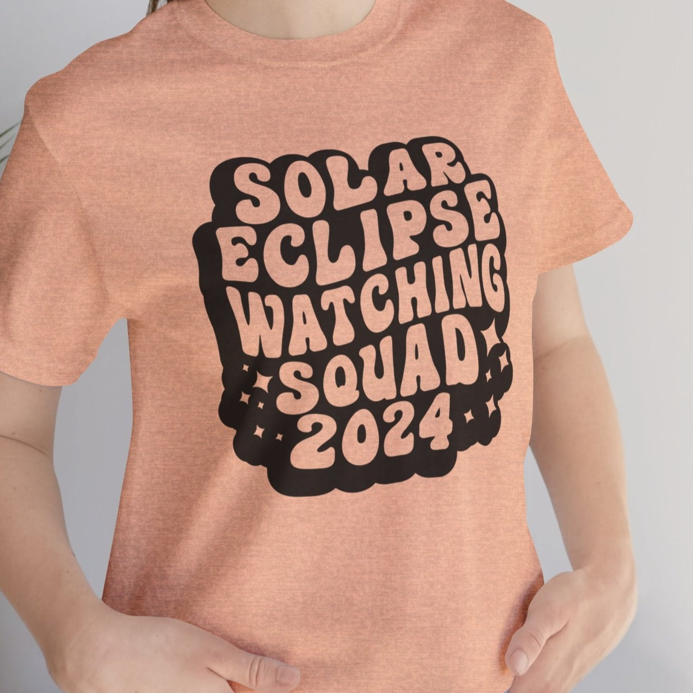 Solar Eclipse Watching Squad Unisex Jersey Short Sleeve Tee