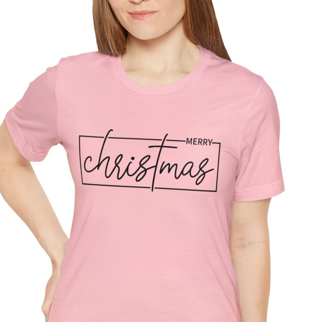 Merry Christmas Unisex Jersey Short Sleeve Tee