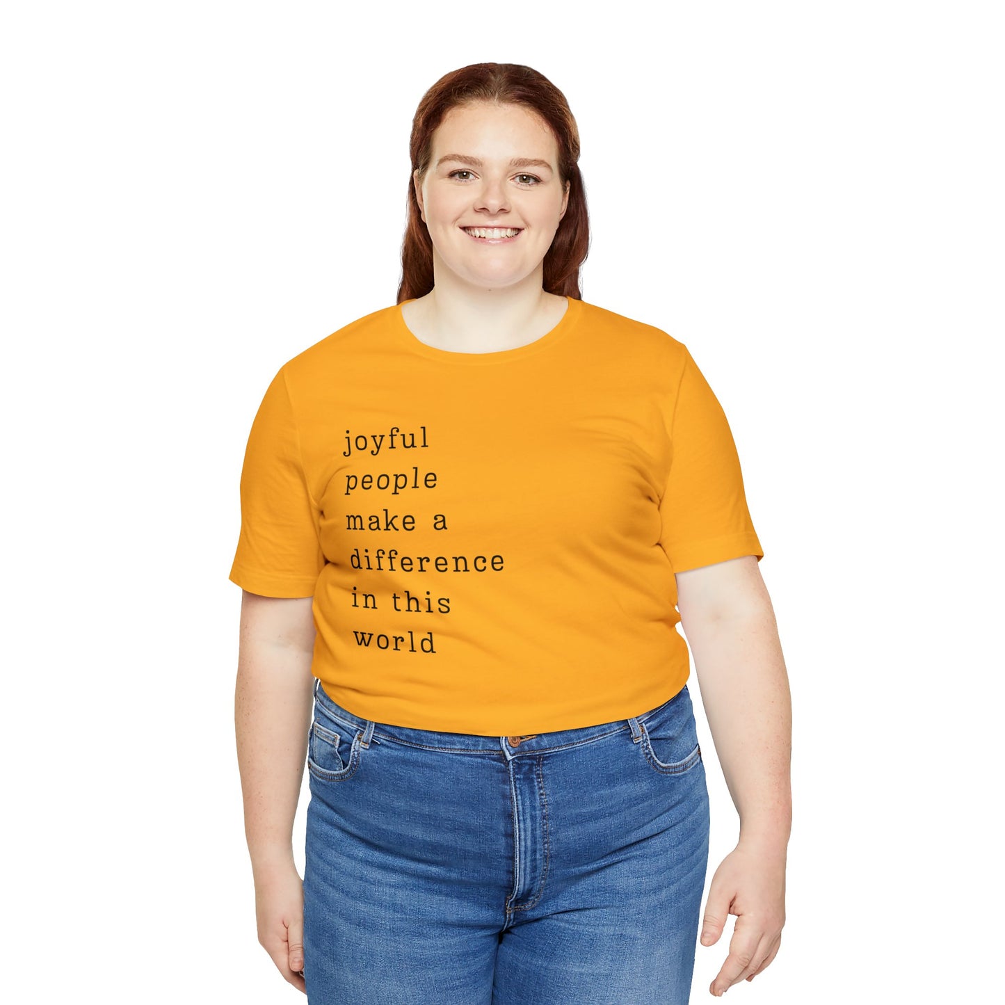 Joyful People Unisex Jersey Short Sleeve Tee