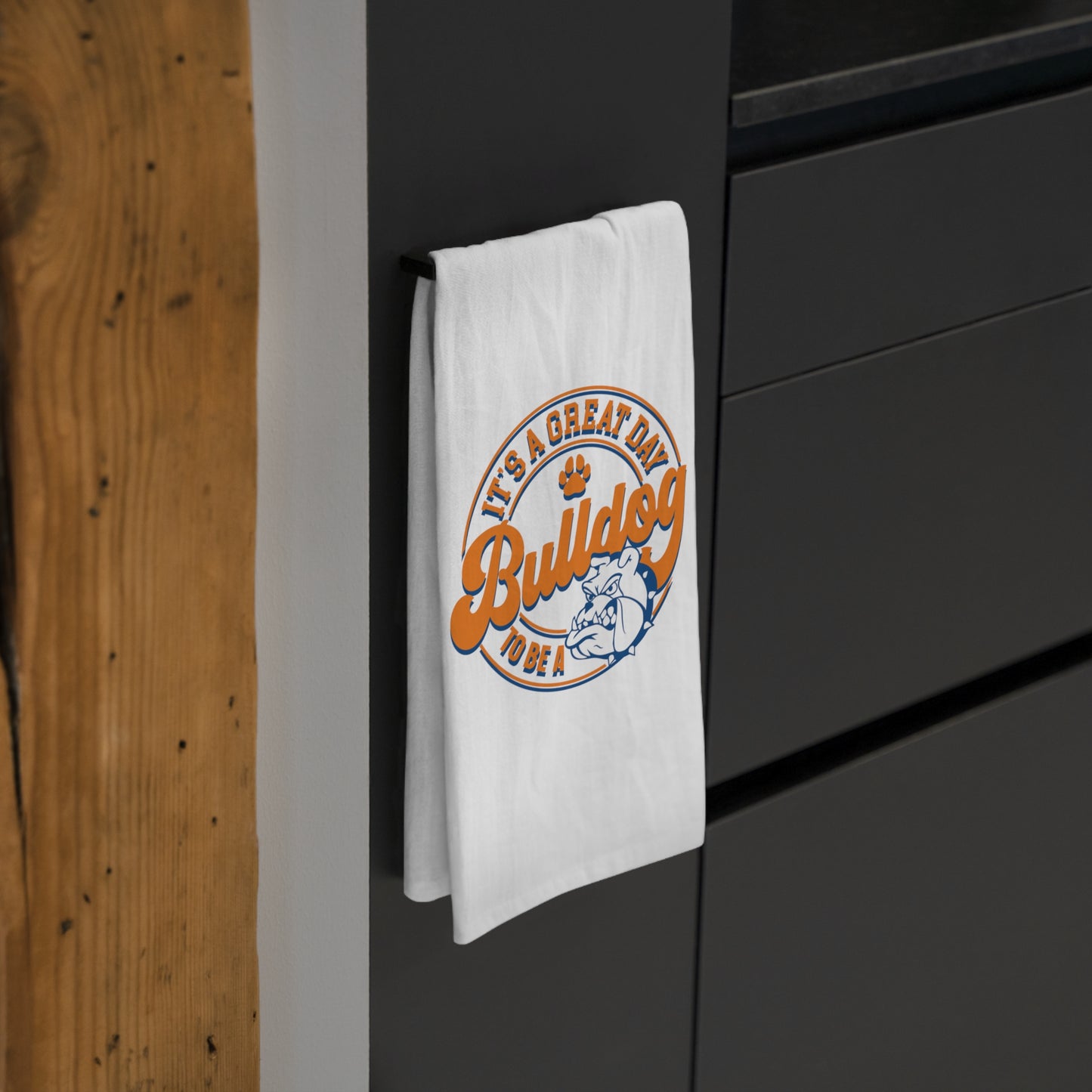 Bolles Bulldog Tea Towel