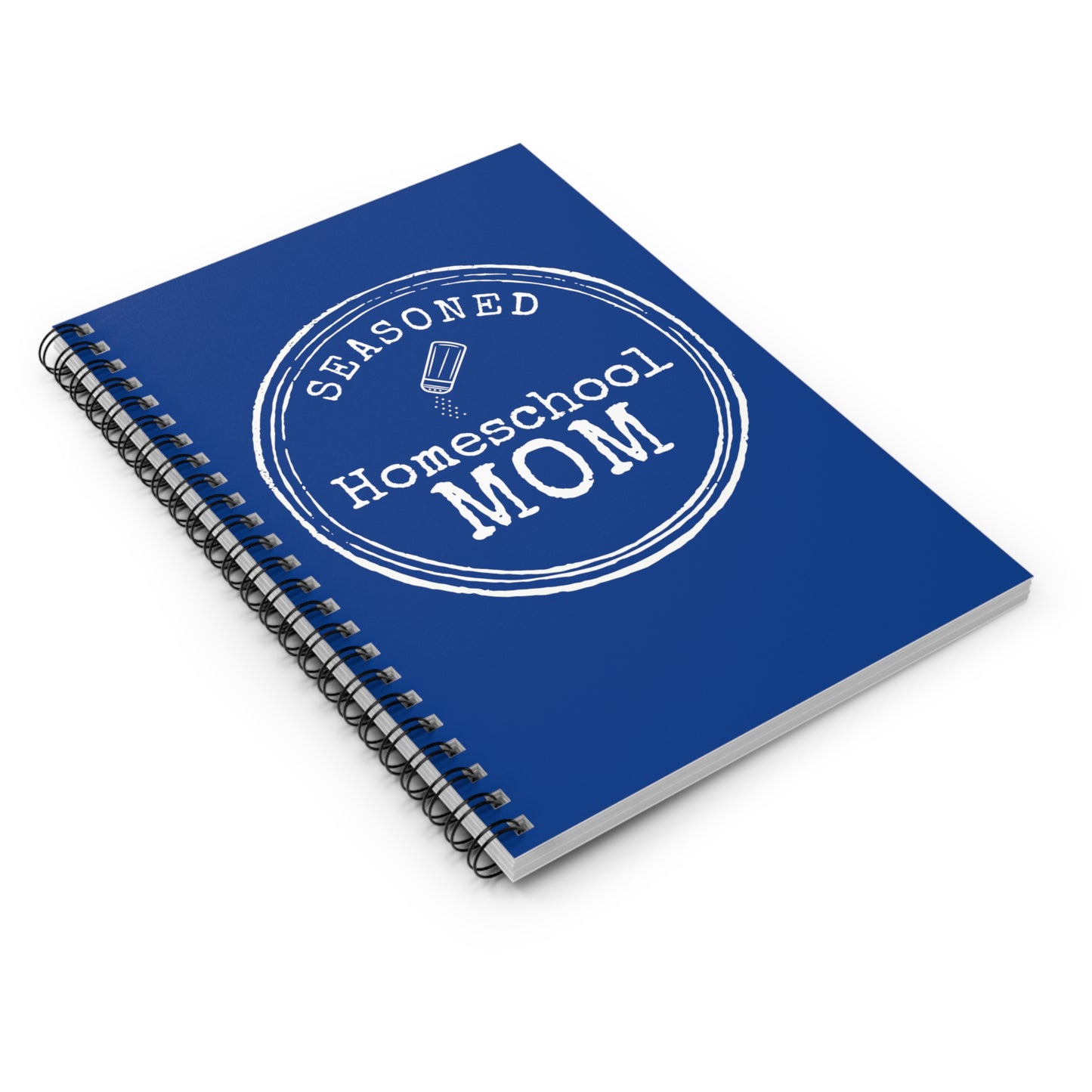 Seasoned Homeschool Mom Spiral Notebook - Ruled Line