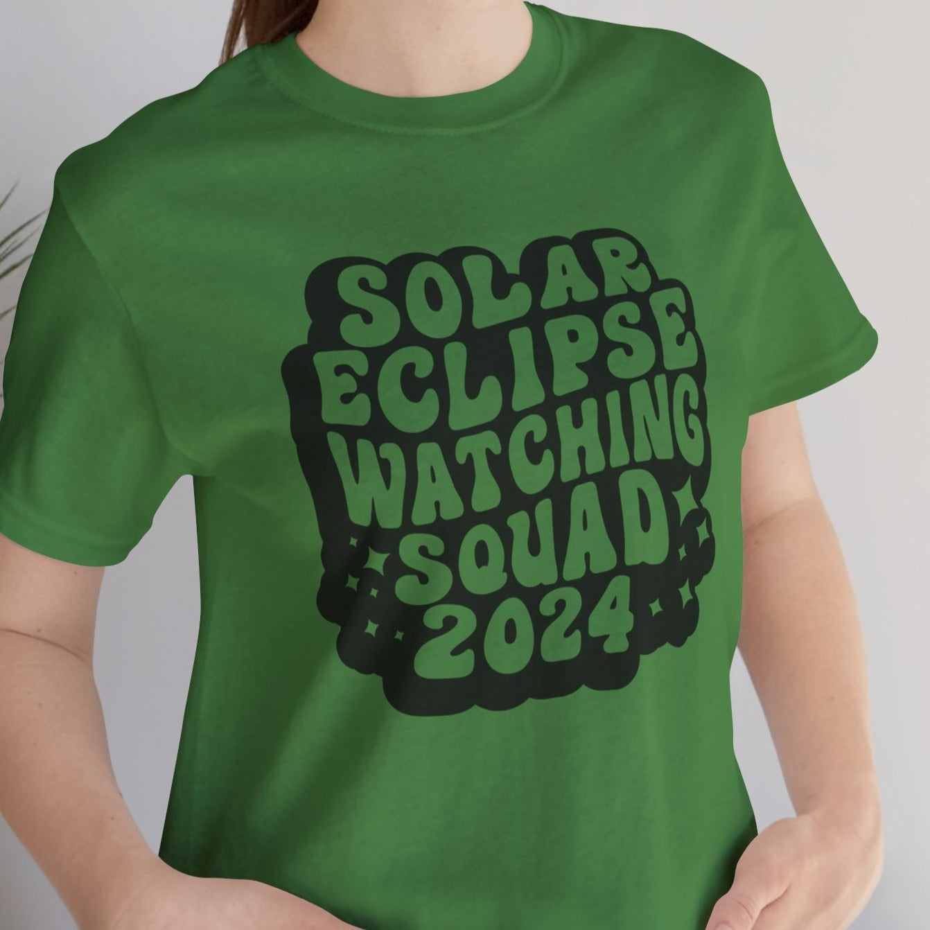 Solar Eclipse Watching Squad Unisex Jersey Short Sleeve Tee