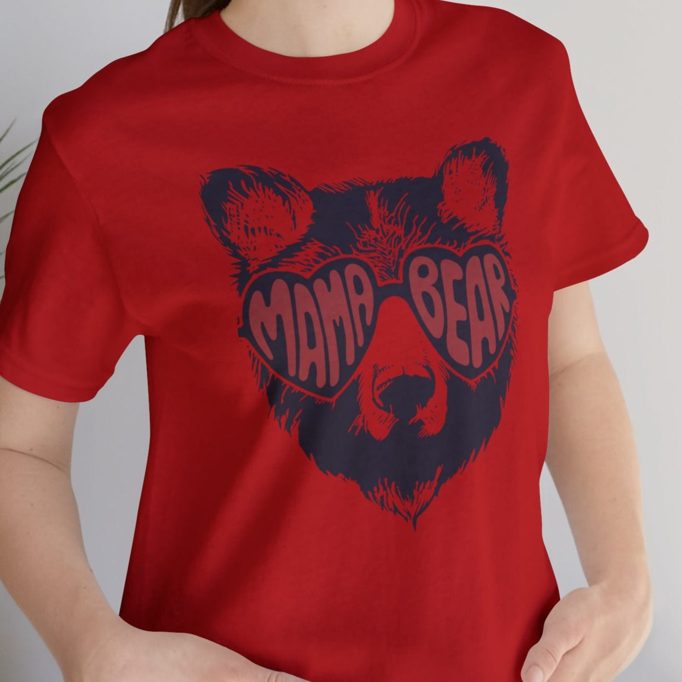 Mama Bear Unisex Jersey Short Sleeve Tee