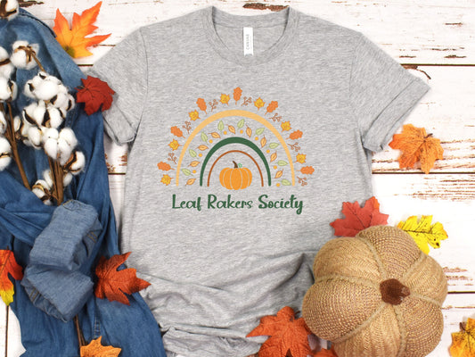 Leaf Rakers Society Rainbow T-shirt