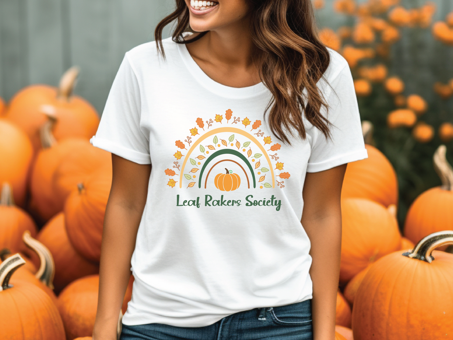 Leaf Rakers Society Rainbow T-shirt