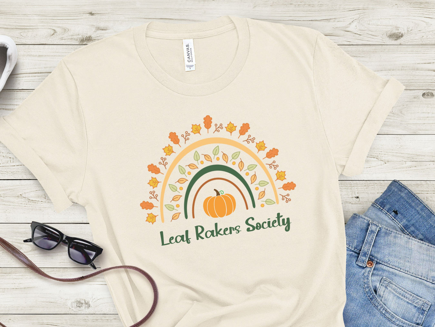 Leaf Rakers Society Rainbow T-shirt