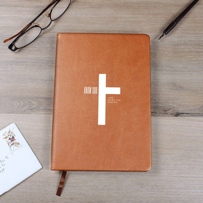 Know God and Make Him Known Cross Journal