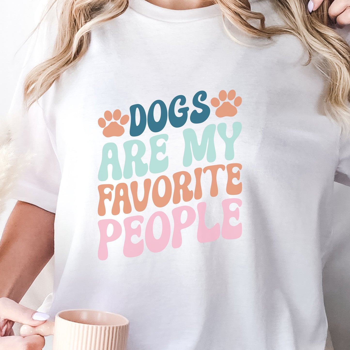 Dogs are My Favorite People Unisex Jersey Short Sleeve Tee