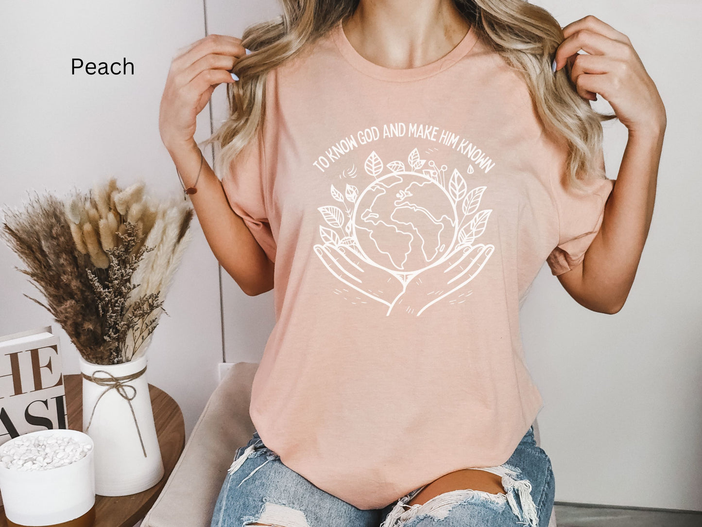 To know God and make Him known T-shirt