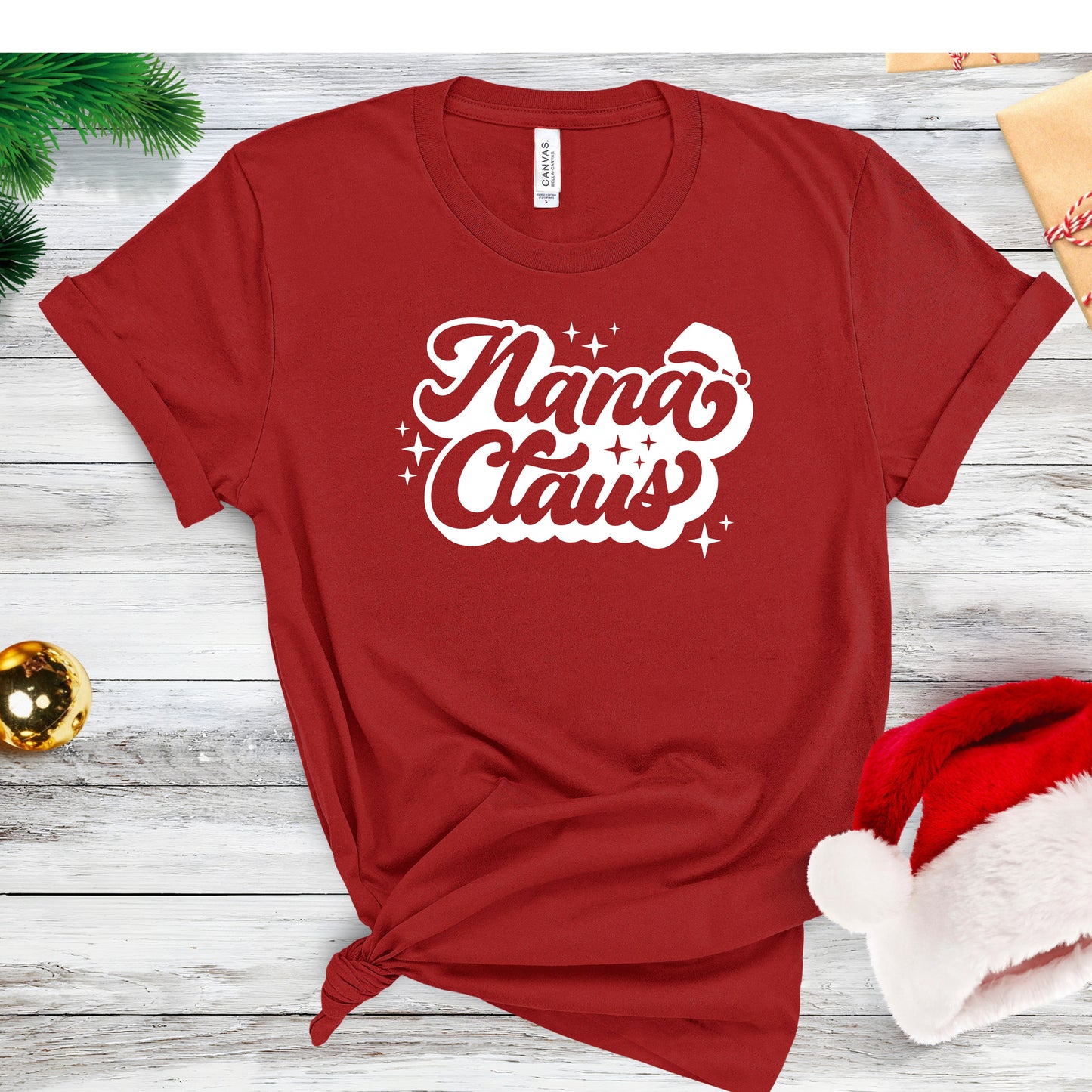 Nana Claus Christmas Tshirt