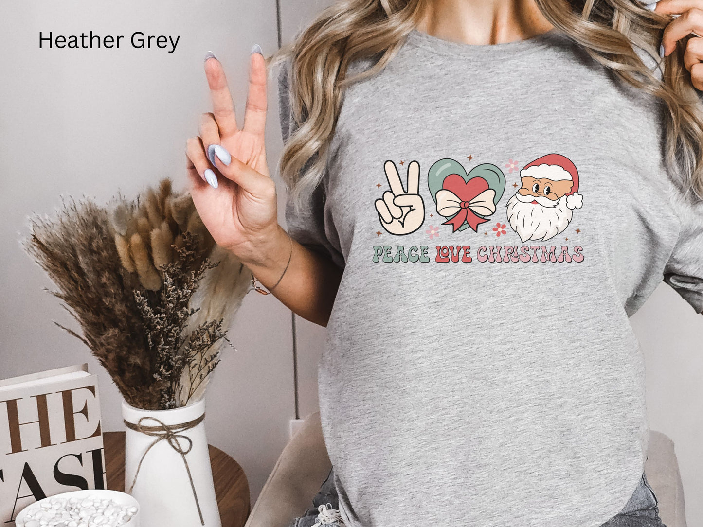 Peace Love Christmas T-shirt