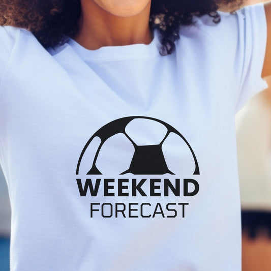 Weekend Forecast Soccer T-shirt